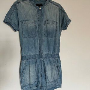 J. Crew I Denim Shorts Jumpsuit/Romper